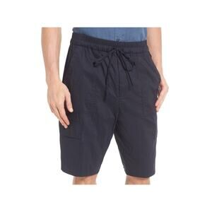 Vince Mens Drawstring Utility Cargo Shorts Coastal Blue Lrg 36-38
